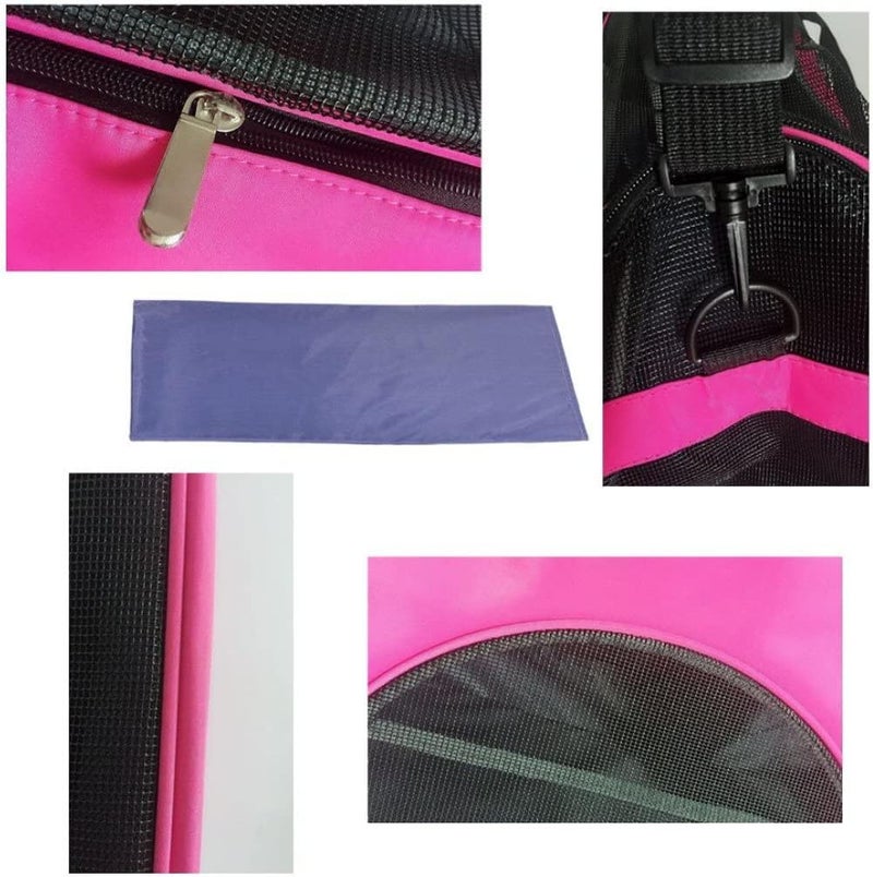 woobles Pet Travel Carrier, Cat Carrier, Soft-Sided Pet Travel Carrier for Cats Dogs Puppy Comfort Portable Folding Pet Bag Airline Approved, Cat Carrier - Image 3